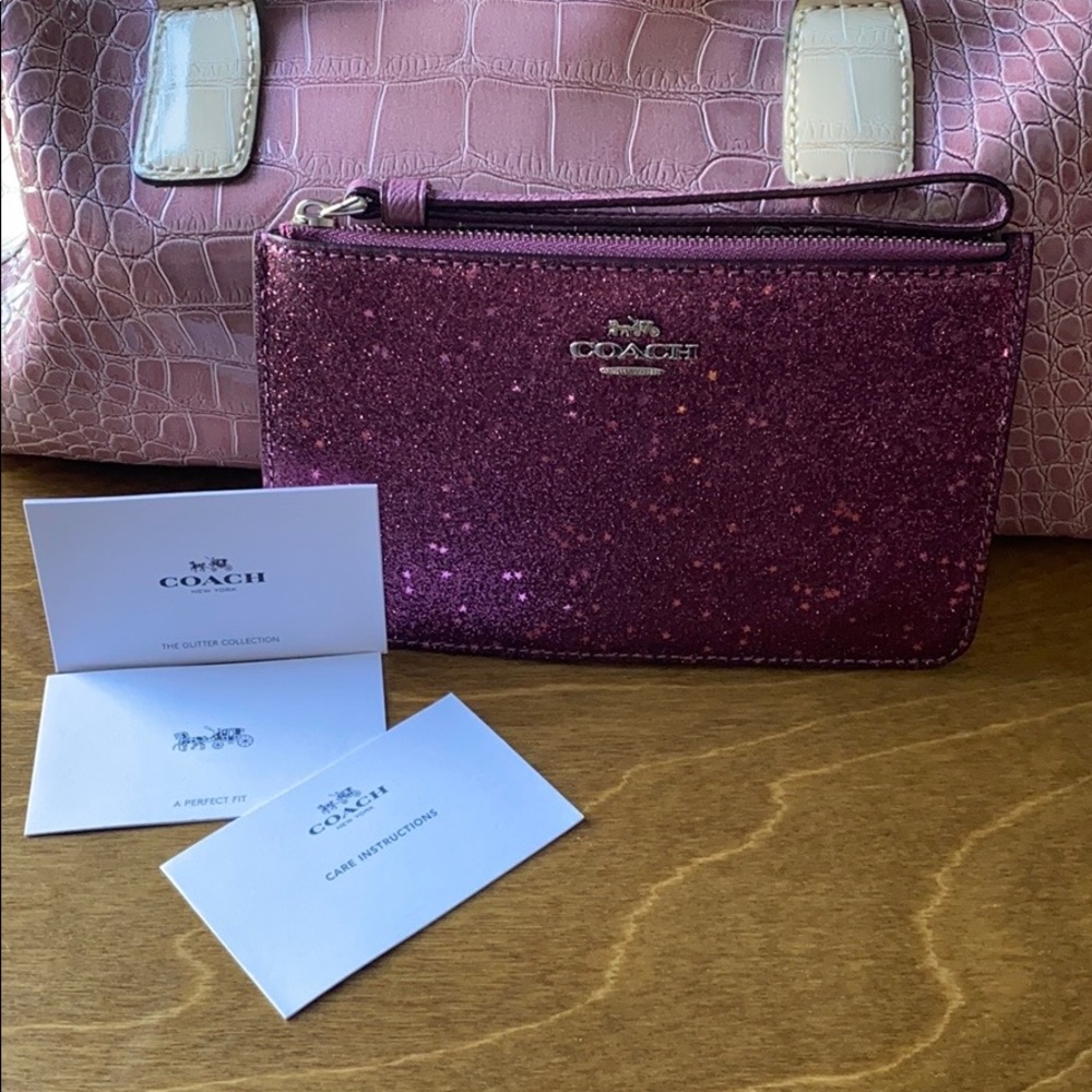 Coach Glitter Wallet